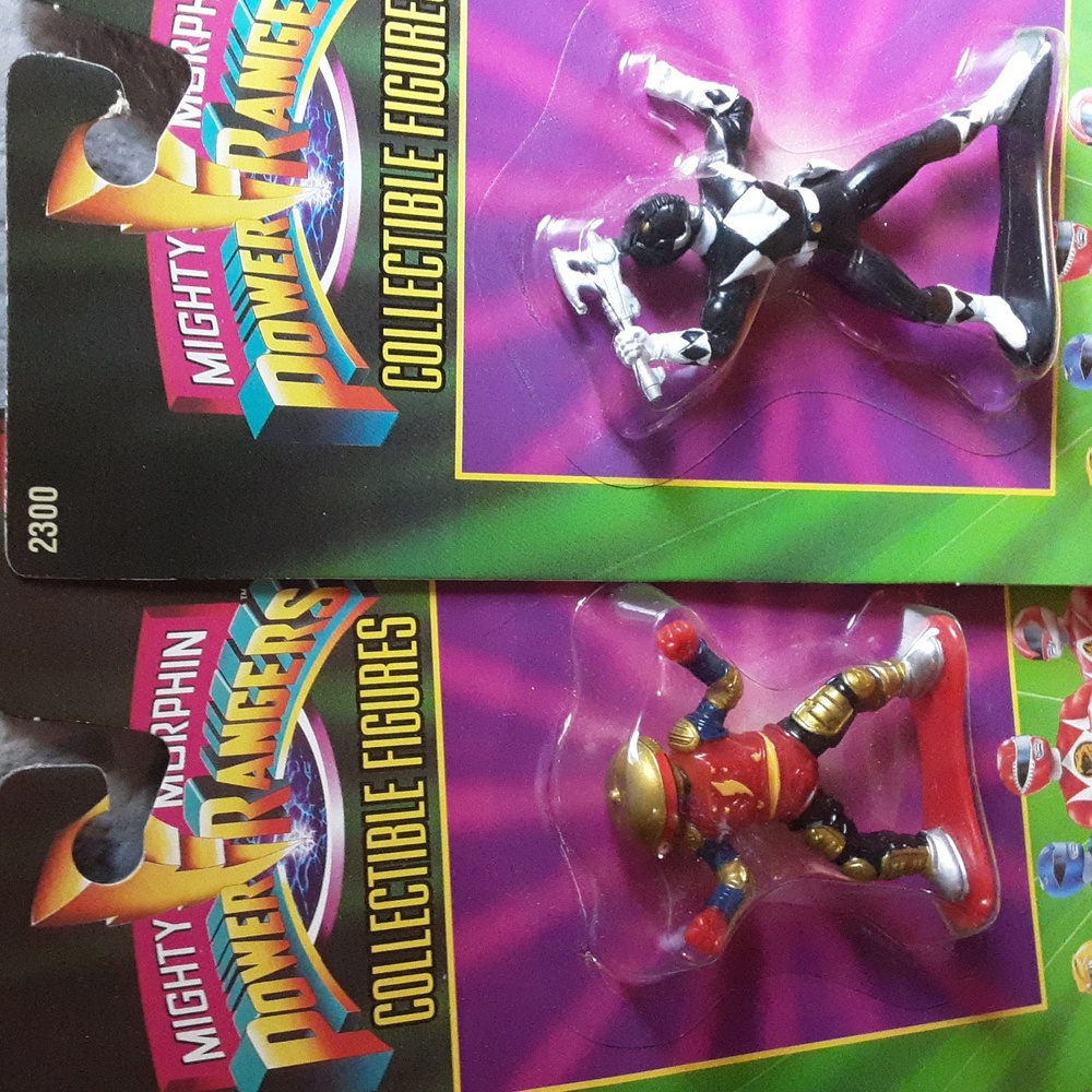 1993 Ban Dai Power Rangers Action Figure Set - Picture 3 of 8